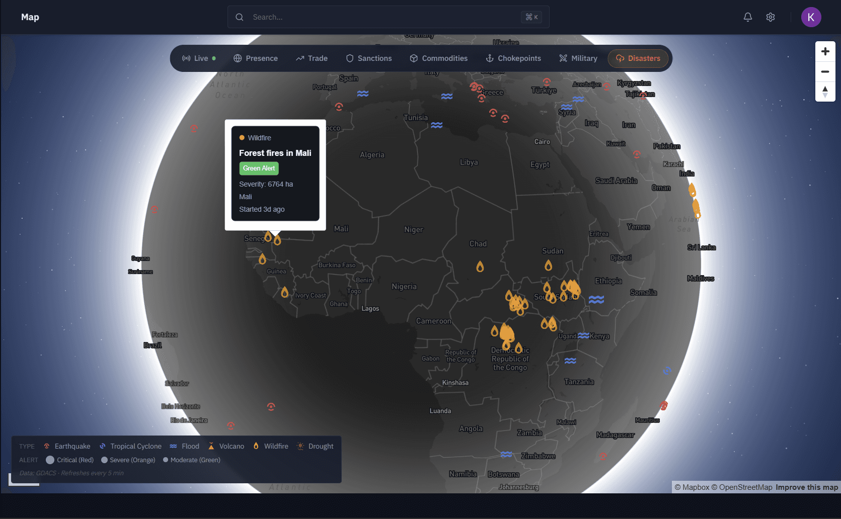 Multi-Layer Intelligence Map